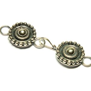 Sterling Silver Hook Clasp Length 39mm