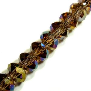 Strand 8x6mm Light Plum Faceted Rondelles