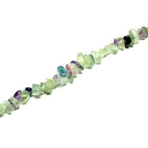 Strand Approx 91cm Fluorite Chip Beads 8x5mm