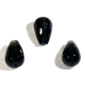 Smoky Quartz Drop 15x10mm