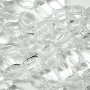 Smooth Crystal Quartz Nugget 14x10mm