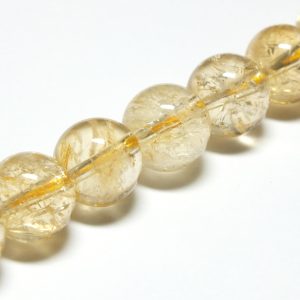 Citrine Rounds 10mm