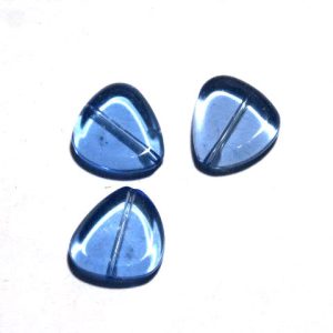 Cornflower Flat Pebble 18x16mm