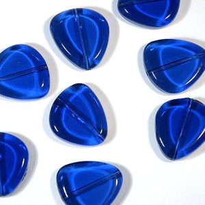 Midnight Blue Flat Pebble 18x16mm