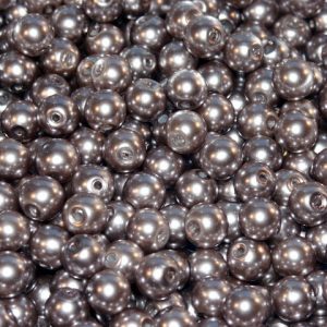 8mm Thistle Glass Pearl