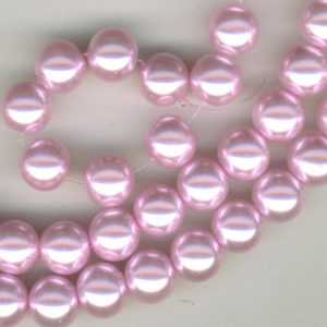 Candy Pink 10mm Glass Pearl