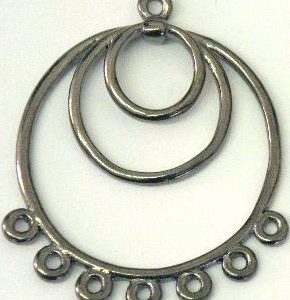 Gun Metal Connector 35x41mm