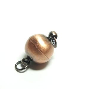 Red Copper Magnetic Clasp 17x10mm