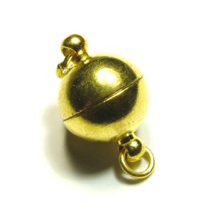 14x10mm Gold Coloured Magnetic Clasp