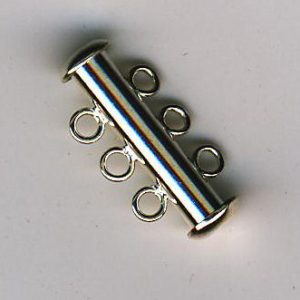 Three Strand Barrel Spring Clasp 15mm