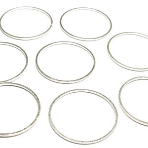 25 x Silver Metal Chain Links 25mm