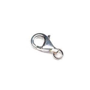 Sterling Silver Lobster Clasp 13x8mm plus 5mm Jump Ring