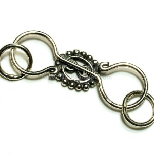 Sterling Silver Clasp 25x9mm
