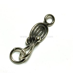 Sterling Silver Clasp 6x17mm