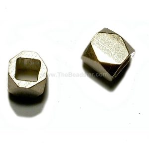 4 X Sterling Silver Beads 4x4m