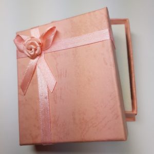 Coloured Gift Box, 80 x 67mm, Pink