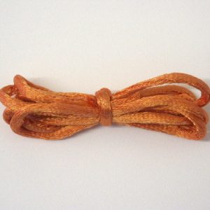 Orange 2mm Rat Tail (Nylon) Cord, Sold per Metre